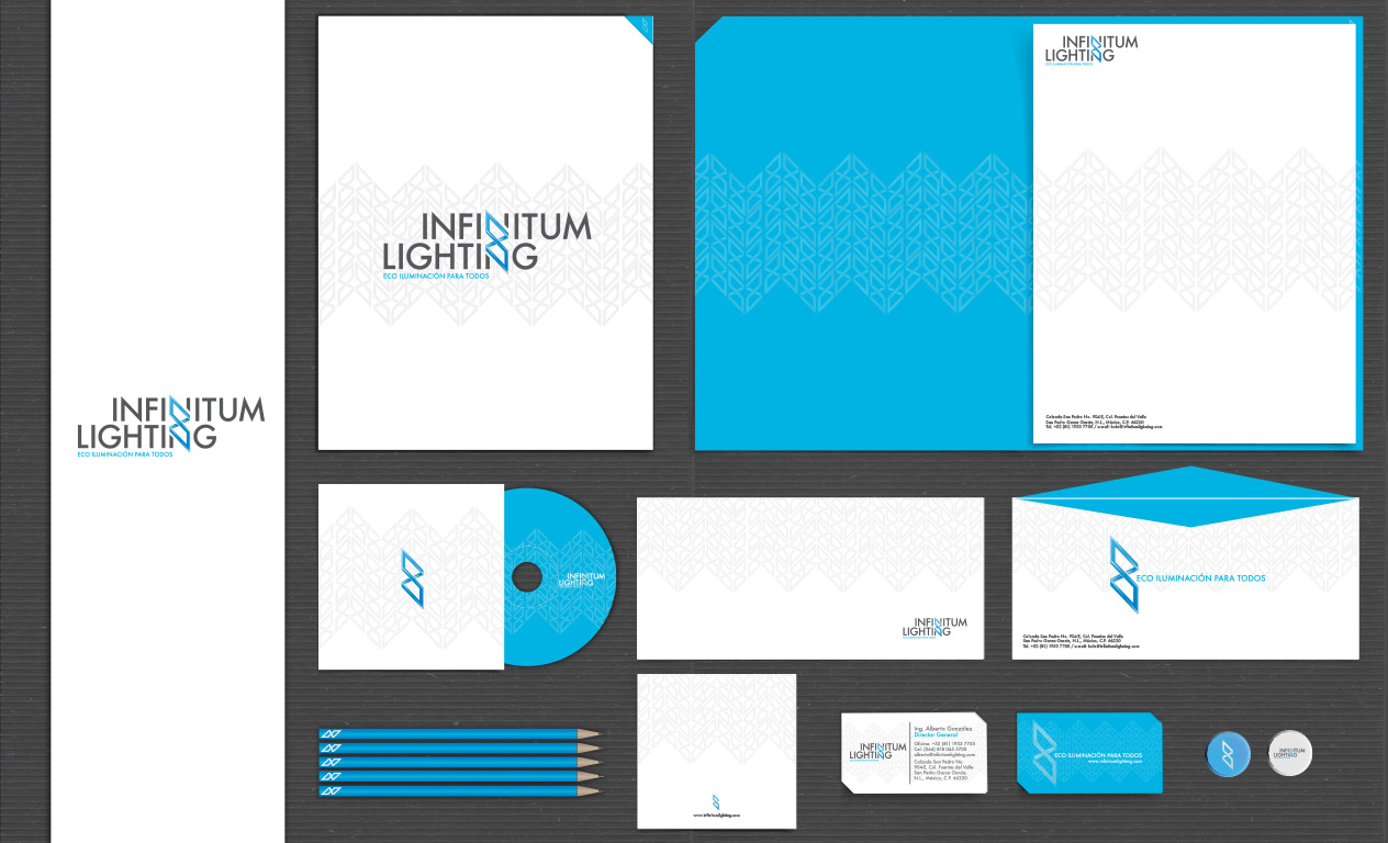 Infinitum Lighting -Branding Packaging - Dosmaquinas: Design Studio