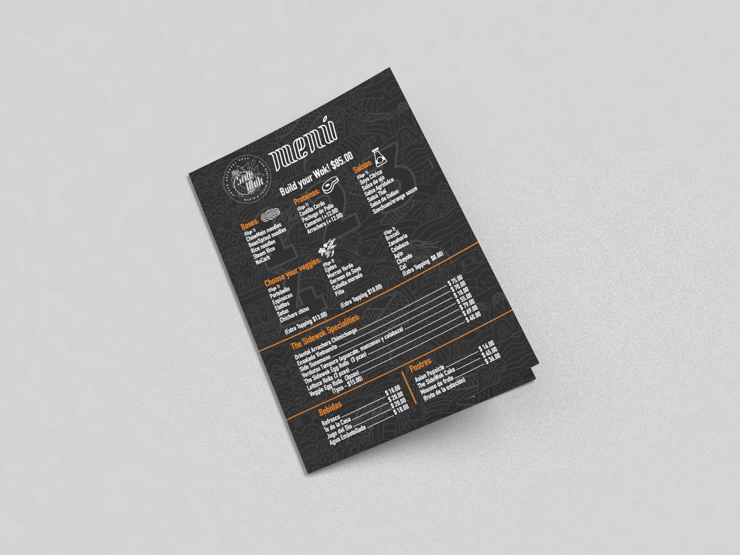 The SideWok : Branding - Dosmaquinas: Design Studio