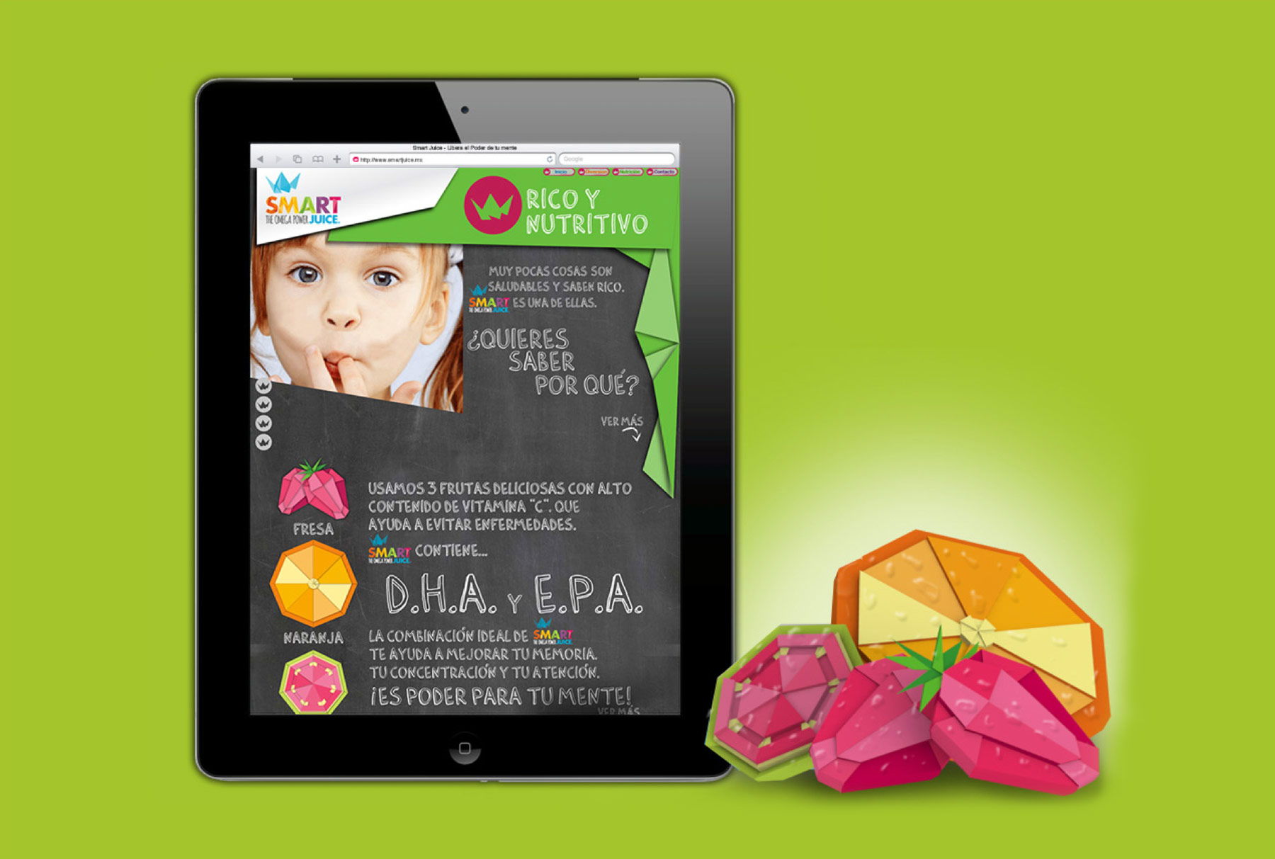 Smart Juice visual concept - Dosmaquinas