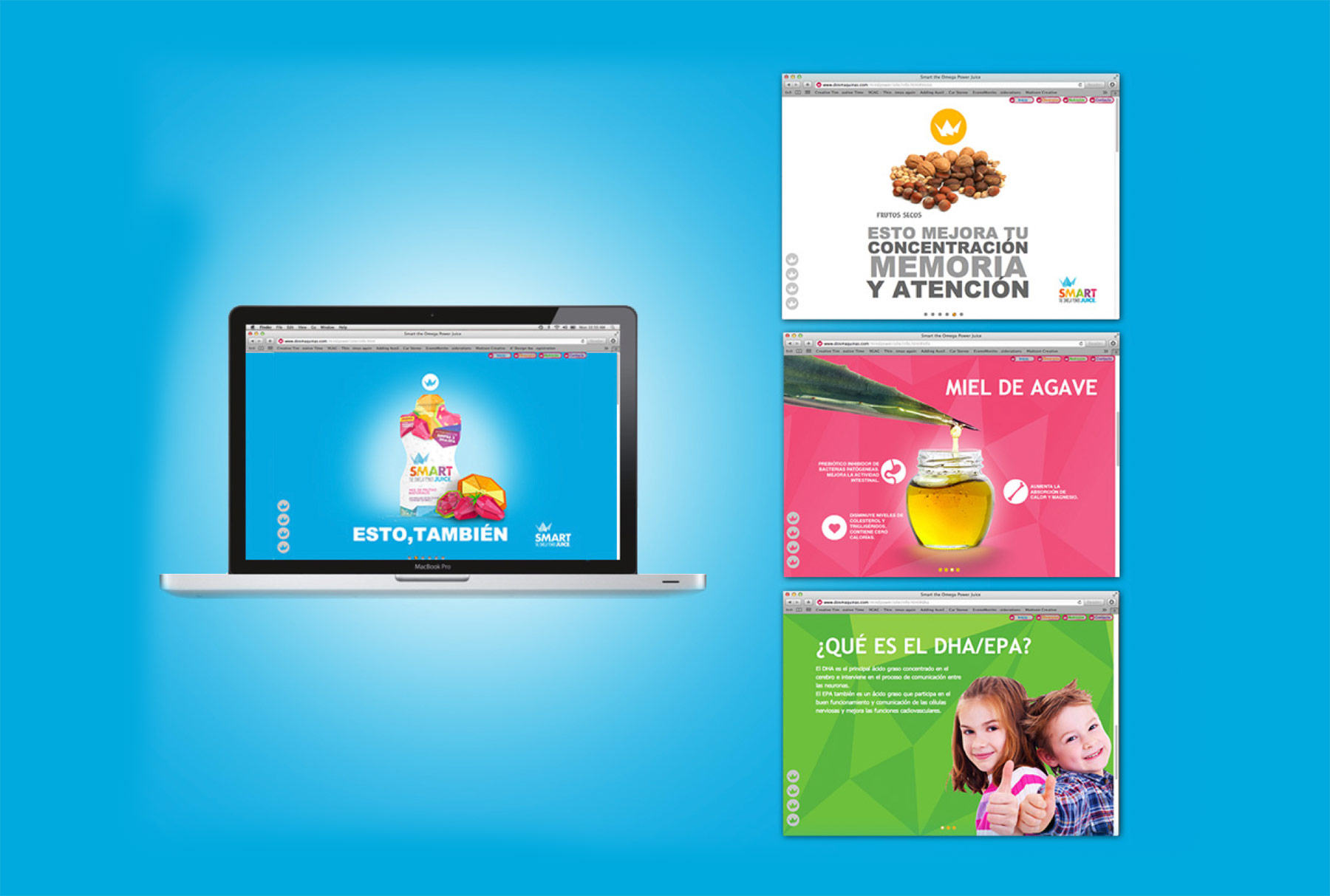 Smart Juice visual concept - Dosmaquinas